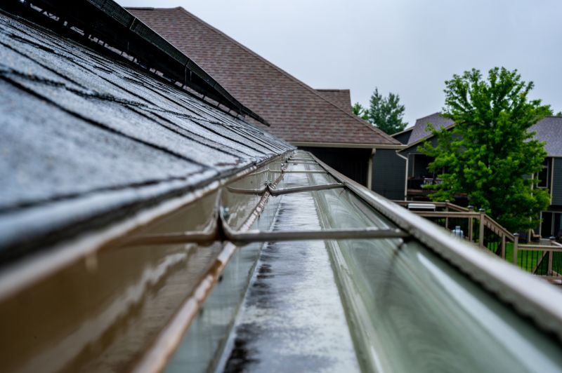 Gutter System After Cleaning